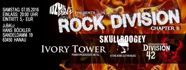 KUZ Live Rock Division Chapter Two: Skullboogey, Ivory Tower, '61 Lightorgan