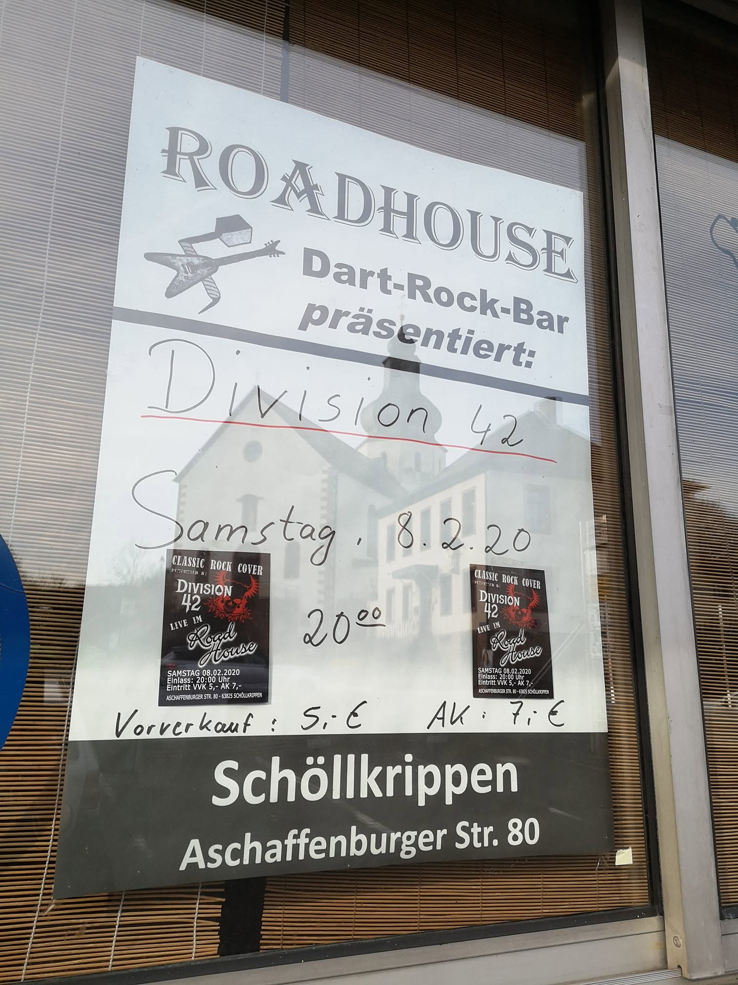 Division 42 im Roadhouse Schöllkrippen