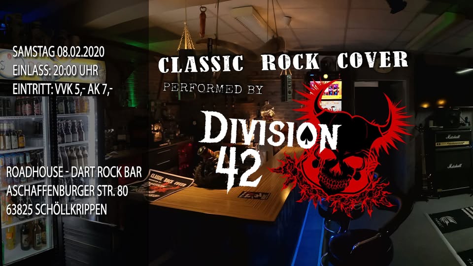 Division 42 im Roadhouse Schöllkrippen