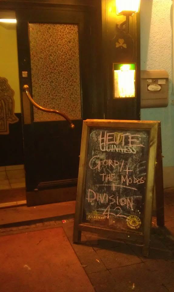 Division 42 im An Sibin – der allererste Gig